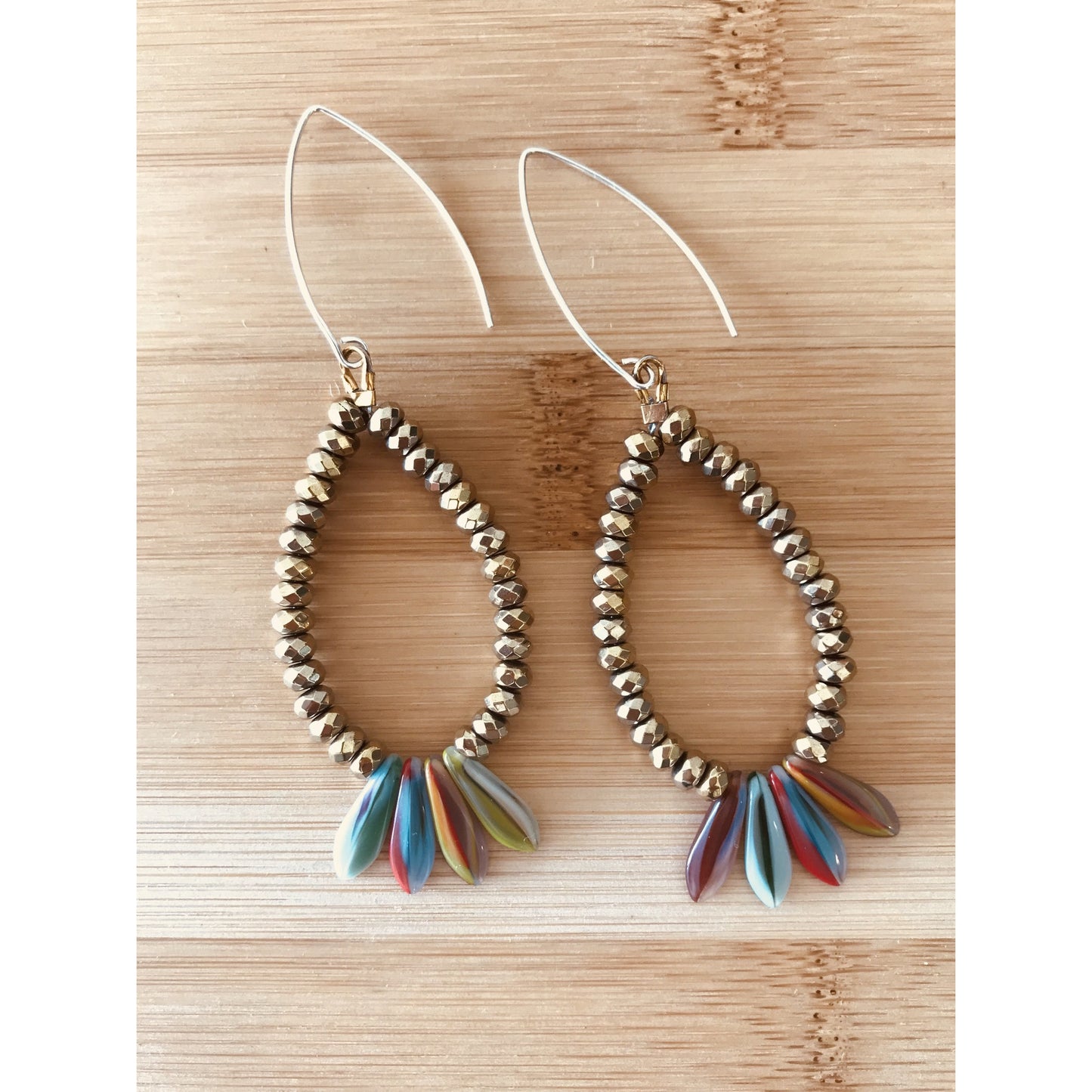 Peacock Earrings