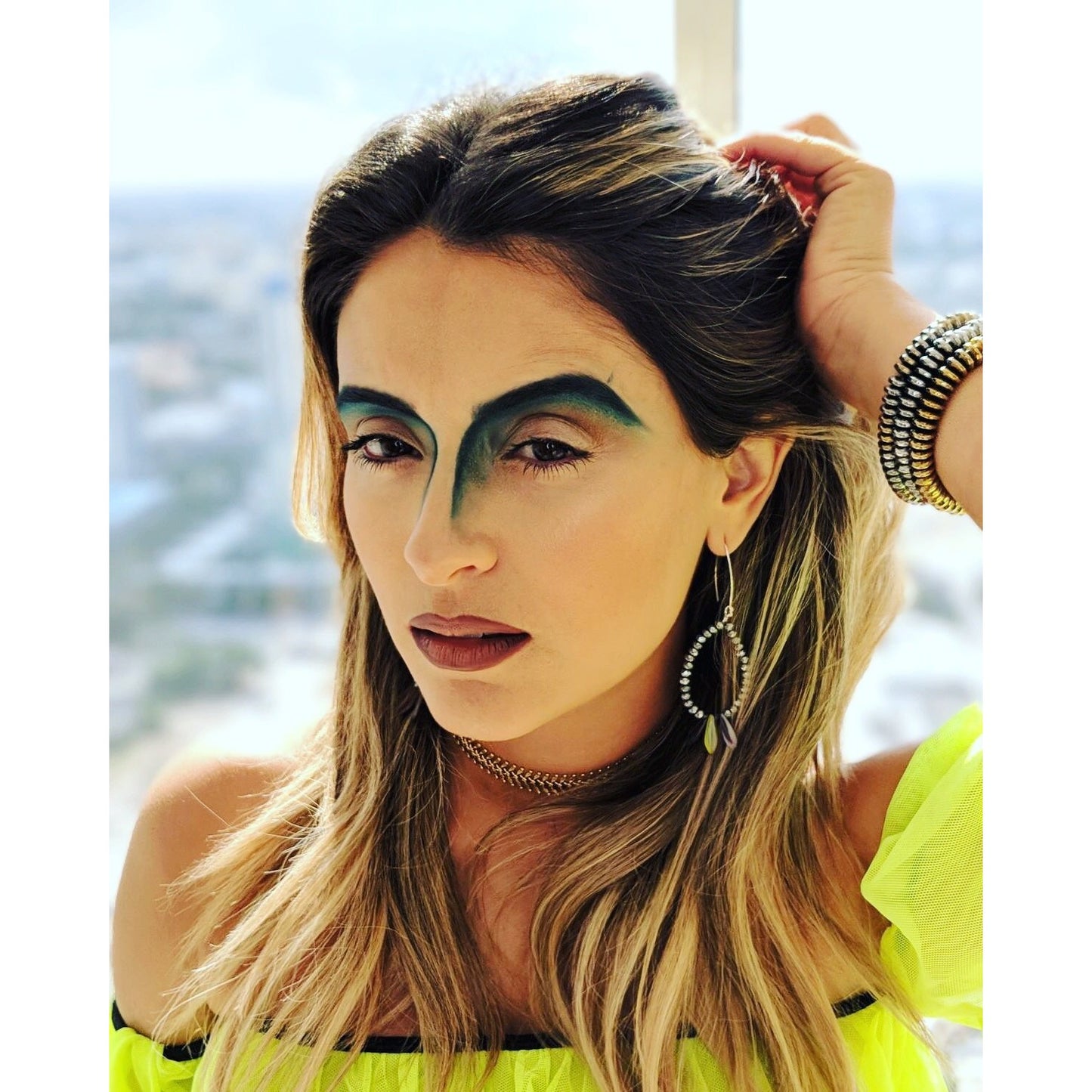 Peacock Earrings