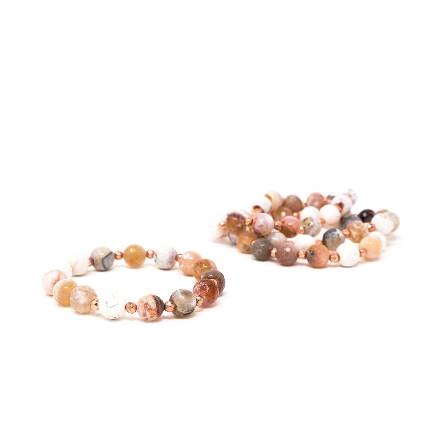 Agata Love Rose Gold Bracelets