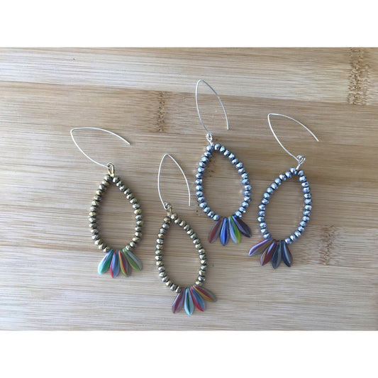 Peacock Earrings