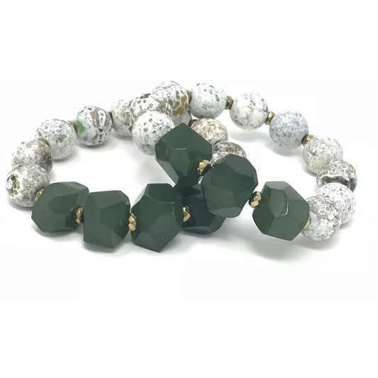 Solei Emerald Green Bracelets