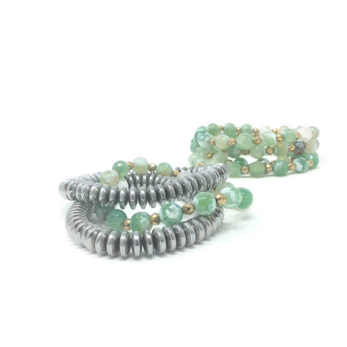 Agata Loves Green Bracelets